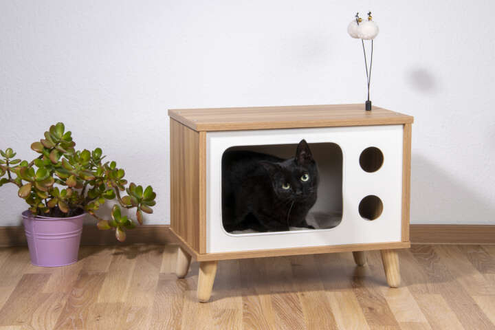 dobar Katzenhöhle TV-Design